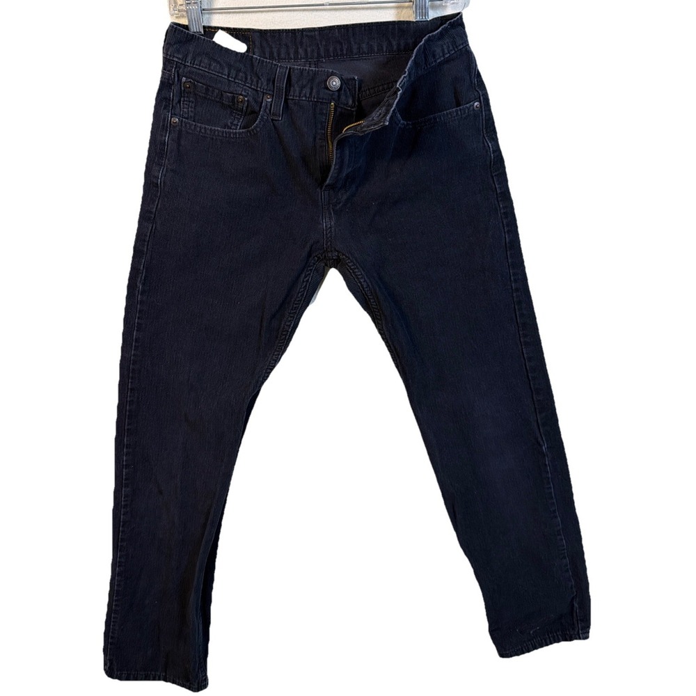 Levi's Men's 29x30 Pants‎  Corduroy 502 Dark Navy Blue
